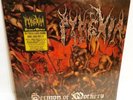 Pyrexia Sermon Of Mockery Gold Vinyl Record LP Only 100 pressed
