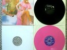 DOLLY PARTON HEARTBREAKER 1978 PROMO LP + BABY IM BURNIN PINK VINYL PROMO 12