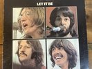 The BEATLES LET IT BE Vinyl LP 1st Press 1970 Red APPLE Label Includes GET BACK