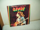 Bob Marley & The Wailers LIVE vinyl record LP 1975 Island records ILPS 9376 EX