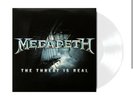 MEGADETH The Threat Is Real LIMITED EDITION White Colored Vinyl LP Record Store