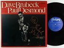 Dave Brubeck/Paul Desmond - S/T 2xLP - Fantasy VG+ Autograph