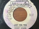 FREDDIE GORMAN Just For You / The Day Will Come MIRACLE SOUL PROMO 45