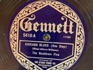 Gennett 5418 Bucktown Five CHICAGO BLUES  Muggsy Spanier 1924  JAZZ 78rpm  E+