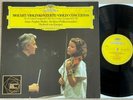 ANNE-SOPHIE MUTTER violin MOZART KARAJAN 1stPress DGG STEREO w/ AUTOGRAPH MINT