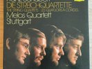 MELOS QUARTET Complete String Quartets SCHUBERT 1stPress DGG STEREO 7LP Box MINT