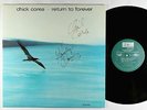 Chick Corea - Return To Forever LP - ECM VG+ Autograph