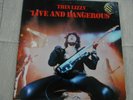 Thin Lizzy Double LP Live and Dangerous 1978 Warner Brothers