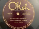BLUES 78 Mamie Smith MY MANNY'S BLUES/DO IT MR. SO & SO Okeh 40019 (V+)