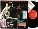 Pharoah Sanders - Live LP - Theresa VG+ Autograph