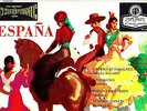 LONDON CS 6006 WIDE BAND UK - ESPANA - ARGENTA - BLUE BACK - VG+/EX