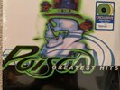 Poison Greatest Hits 2 LP Set Limited Green & Yellow Vinyl Record Walmart Exclu