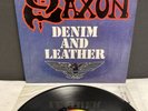 LP Saxon - Denim and Leather | US Press | M/M | Heavy Metal