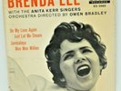 BRENDA LEE DECCA 45 BEAUTIFUL w/picture sleeve RARE