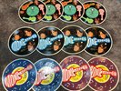 THE MONKEES - 1969 CEREAL BOX RECORD SET (12 CARDBOARD RECORDS)
