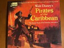 Pirates of the Caribbean LP vinyl Disneyland Disney world Ride record mint