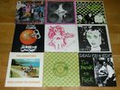 9 SINGLES - THE DAMNED - CLASH - POLICE - UNDERTONES - VALVES - SAINTS - NICE