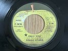 The Beatles Ringo Starr Promo Apple 45 record ONLY YOU 1974