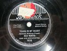 Red Norvo & Orch. - BRUNSWICK 7970 -MILDRED BAILEY -  Tears in My Heart