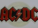 AC/DC GUNS FOR HIRE 1983 UK LOGO SHAPED VINYL PICTURE DISC RARE IN CLEAN CLEAR