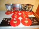 KISS-SET PYE red vinyl, 6 LPs, ULTRARAR  Destroyer, Love Gun, Alive I&II, Dres