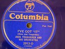 Columbia 2913D Jack Teagarden Or PLANTATION MOODS 78rpm Jazz 1933 E+ Blue Shelac