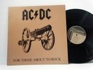 AC/DC LP For Those About To Rock we Salute You 1981   Atlantic  vinyl