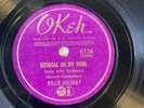 BILLIE HOLIDAY ‘GEORGIA ON MY MIND/ LET’S DO IT’ OKEH 78 E+ COPY - LESTER YOUNG
