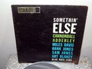 SOMETHIN ELSE: CANNONBALL ADDERLEY – STEREO BST 1595 RVG stamped ear in deadwax