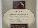 HMV ALP 1282 Brahms: Sonata No.1&3 Gioconda de Vito, Fischer, Ed.1, near mint