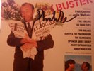 Buster Original Motion Picture Soundtrack Lp 1988 SIGNED BY Phil Collins  COA