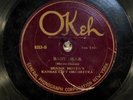 78 RPM - 2 jazz Okehs: 8213 Bennie Moten; 8181 Clarence Williams (Louie)