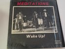 THE MEDITATIONS -WAKE UP/Reggae LP on DOUBLE - D LABEL