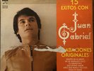 Juan Gabriel-“15 Exitos Originales”-33 RPM RCA 1972-Free Shipping In USA