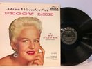 PEGGY LEE Miss Wonderful '58 Decca MONO black label first press UNPLAYED BEAUTY