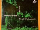 BIG JOE WILLIAMS LP Piney Woods Blues DELMAR rare MONO great copy EX+