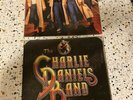 2 Charlie Daniels Band Vinyl Record Albums - A Decade of Hits, Me and the Boys