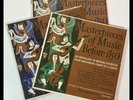 MASTERPIECES OF MUSIC BEFORE 1750 - 3-LP Vinyl Records GREGORIAN CHANTS Bach +