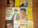 6 Stück ELVIS PRESLEY Singles Blue Suede - Kiss Me - Return - viva las usw.