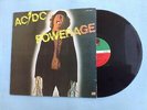 AC/DC ACDC POWERAGE LP RARE MEXICAN VARIATION COVER YELLOW LETTERS ON TITLE