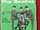 THE BEATLES 45 GIRI P.S. I LOVE YOU DARK GREEN LAB QMSP 16423 Made in Italy 1964