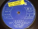 JOHNNY HALLYDAY Johnny PROMO URUGUAY EP Love me tender + 3 PHILIPS*