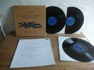 SANDVIOLIN SONATASOR VEGH BACH  3LP VALOIS CMB 14 STEREO BOX SET FRENCH RARE