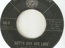 THE VOLUMES Gotta Give Her Love AMERICAN ARTS DETROIT NORTHERN SOUL USA 45