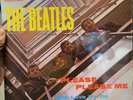 Original UK yellow Parlophone Please please me PCS 3042 The Beatles stereo LP EX