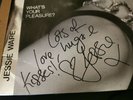 Jessie Ware Whats Your Pleasure Personally Signed & Message Rare One Off Vinyl