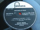 Miles Davis SKETCHES OF SPAIN 1960 UK LP 1st Press Fontana NEAR MINT AUDIO