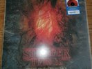 Stranger Things Vol. 1 & 2 Red Black Swirl Vinyl 2 LP with Poster & Slip Mat New