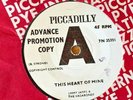 JIMMY JAMES & THE VAGABONDS . This heart of mine . RARE Piccadilly Promo .