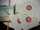 Charlottes Web ready by EB White 1952 vinyl Record VG+ 4 album set POS 1043